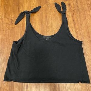 Forever 21 Black Crop Top